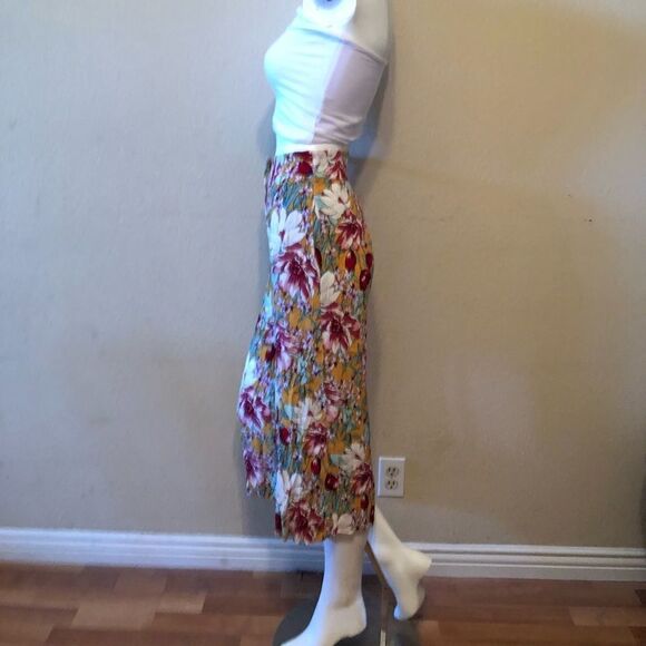 Leith Easy Print Culottes Size Small - Picture 3 of 11